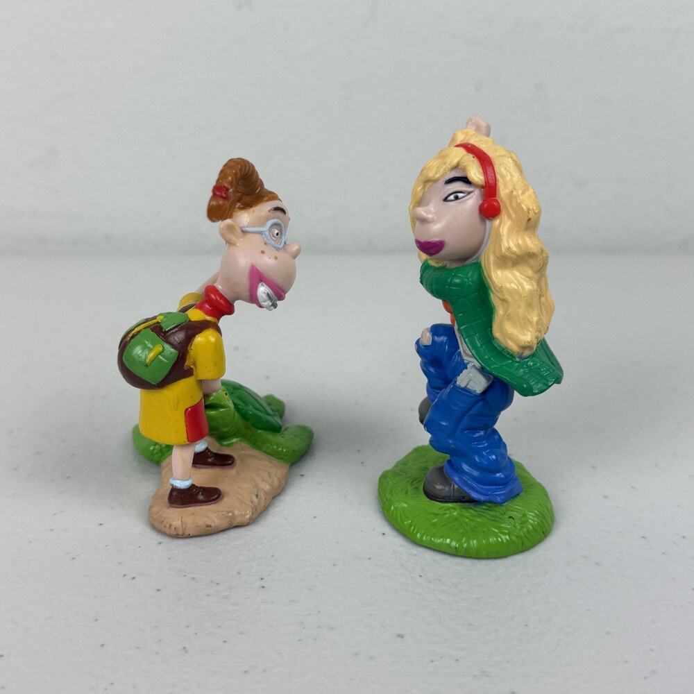 Wild Thornberrys Eliza Turtle & Debbie Vintage 1999 Viacom Figures Nickelodeon - Picture 2 of 7